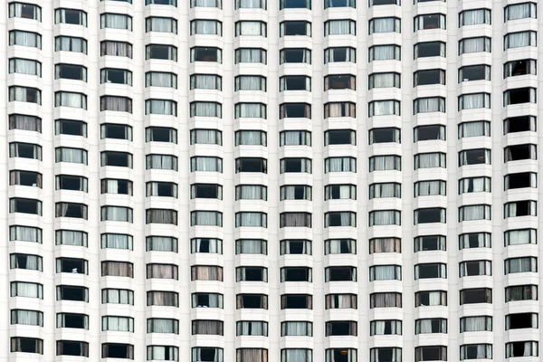 Вікна Багатоповерхового Будинку Крупним Планом Фон Текстура — стокове фото