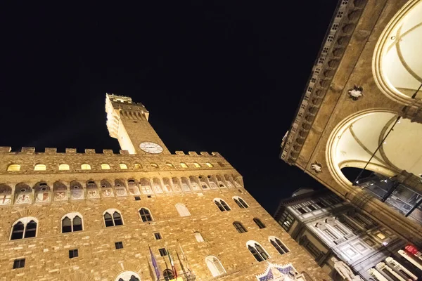 Parte Santa María Del Fiore Noche Catedral Florencia Italia Toscana — Foto de Stock