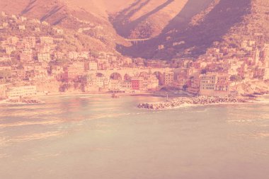 Bogliasco üstten görünüm. Tonda