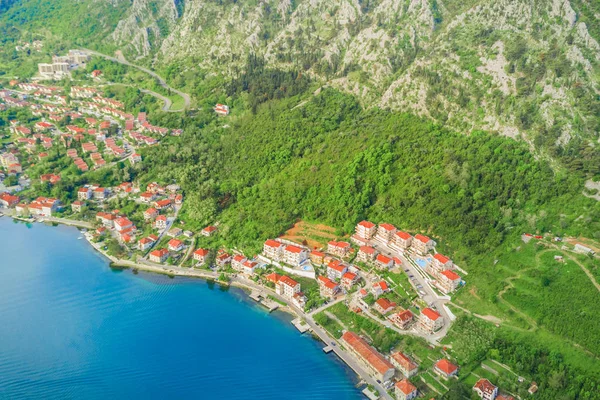 Panoramautsikt Över Stadens Resort Vid Havet — Stockfoto
