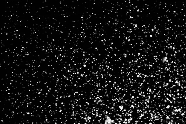 Πτώση Χιονιού Μαύρο Φόντο — Φωτογραφία Αρχείου
