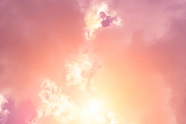 Beautiful Clouds Sunshine Background — Stock Photo, Image