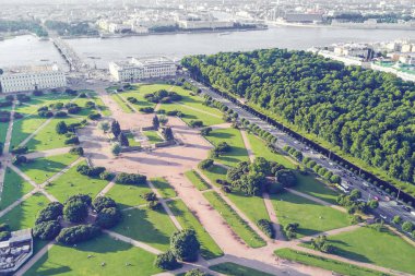 Mars'ın alanı, St. Petersburg, üstten görünüm