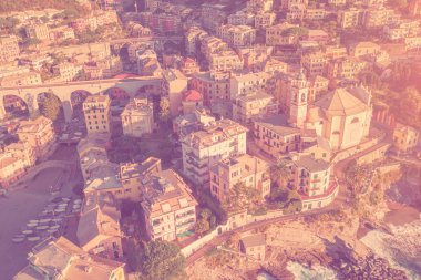 Bogliasco üstten görünüm. Tonda