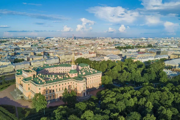 Castello Mikhailovsky San Pietroburgo Vista Dall Alto — Foto Stock