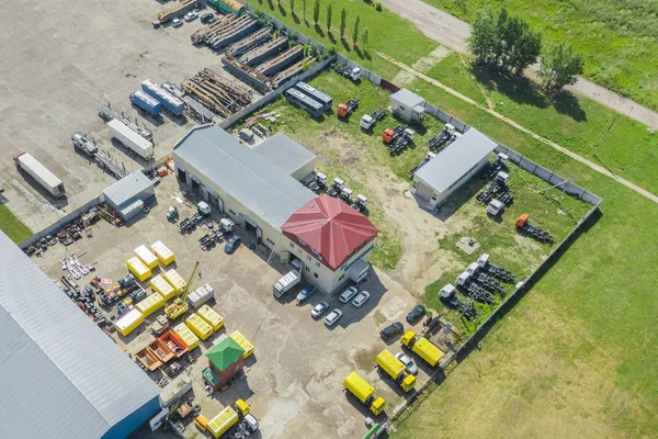 View Drone Parking Special Equipment — Stock Photo, Image