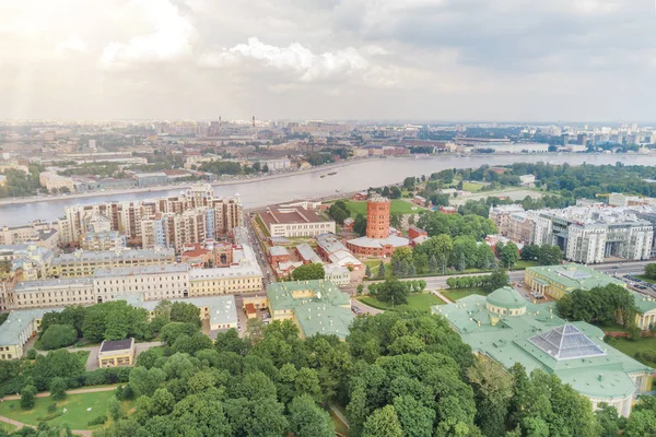 Vacker Gammal Stad Ovanifrån — Stockfoto