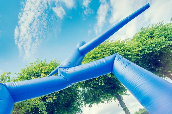 Blue Inflatable Air Dancer