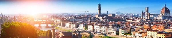Panoramautsikt Över Florens Italien Toscana — Stockfoto