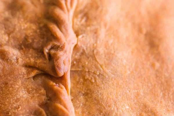 Krokante Cake Gevuld Met Vlees Aardappelen Belish — Stockfoto