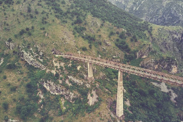 Vista Dall Alto Del Ponte Montagna Tonica — Foto Stock