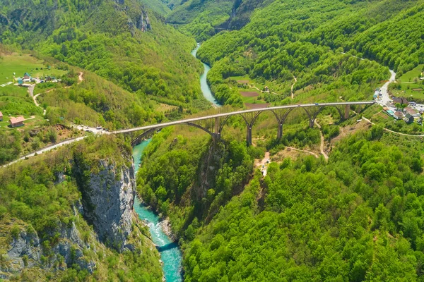 Ponte Transporte Nas Montanhas — Fotografia de Stock
