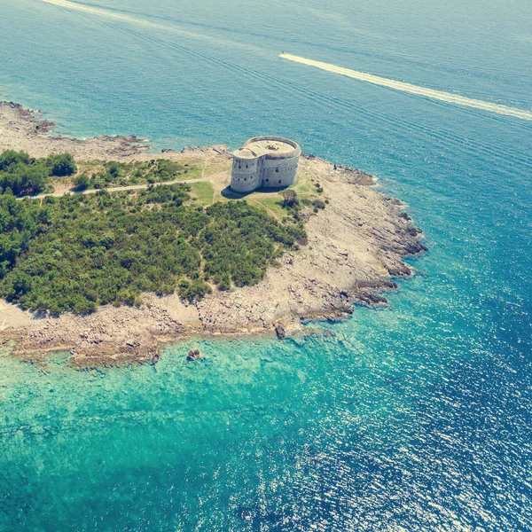 Вид Круглую Крепость Моря — стоковое фото