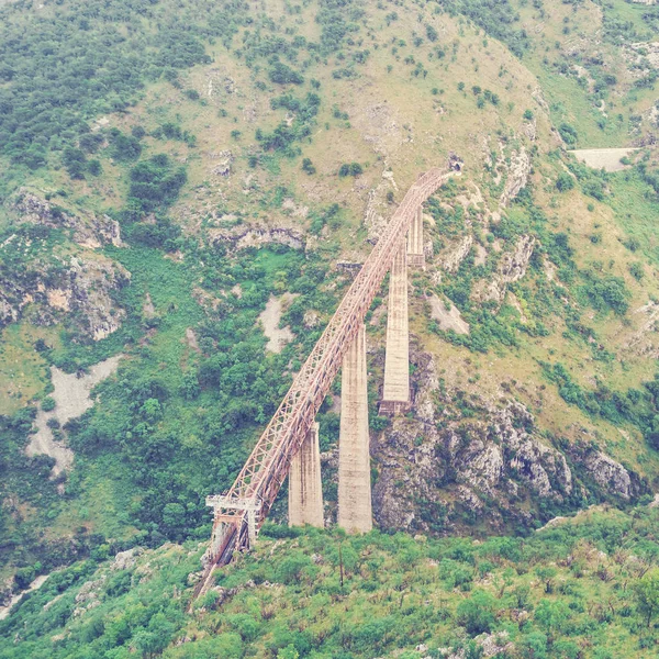 Railway Bridge Mountains — Stock Photo, Image