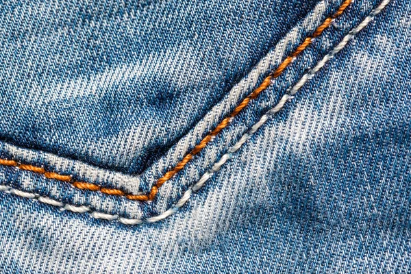 Bolso Jeans Close — Fotografia de Stock