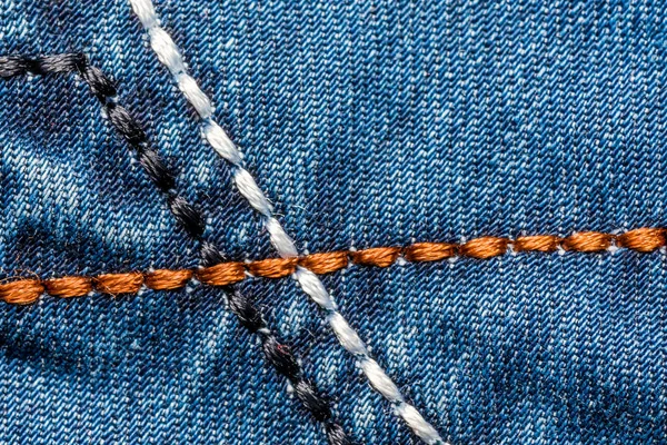 Tasca Jeans Vicino — Foto Stock