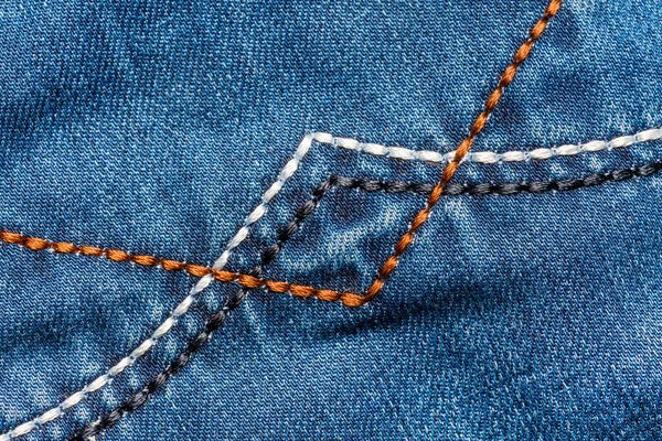 Tasca Jeans Vicino — Foto Stock