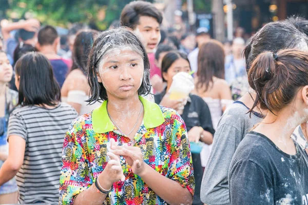 Bangkok, Tayland - 15 Nisan 2018: Taylandlı kız — Stok fotoğraf