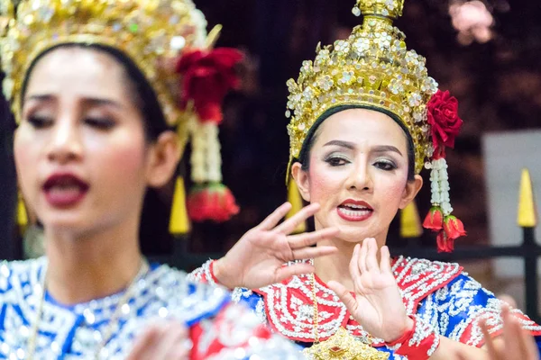 Bangkok, Tayland - 11 Ocak 2018: Dans ve şarkı — Stok fotoğraf