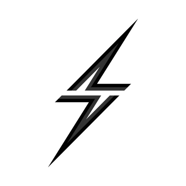 Vector lightning icon. Stock Vector by ©chekman1 103363292