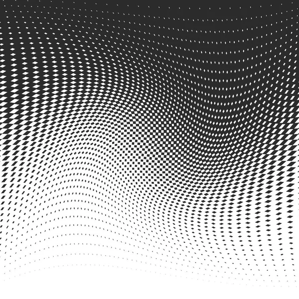 白い背景に黒い点 ベクトルの図 ハーフトーン ドットと抽象的な背景 — ストックベクタ