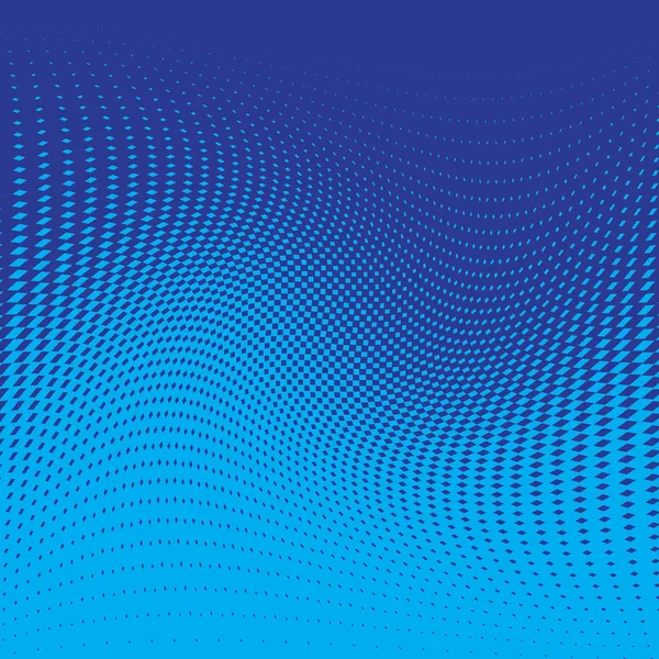Синий Фон Эффектом Полутона Векторная Иллюстрация Абстрактный Яркий Фон — стоковый вектор