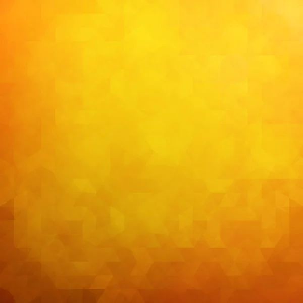 Orange Geometrisk Bakgrund Med Triangel Mönster Vektorillustration Abstrakta Mosaik Bakgrund — Stock vektor