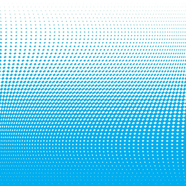 Blaue Punkte Auf Weißem Hintergrund Vektorillustration Abstrakter Hintergrund Mit Halbtonpunkteeffekt — Stockvektor