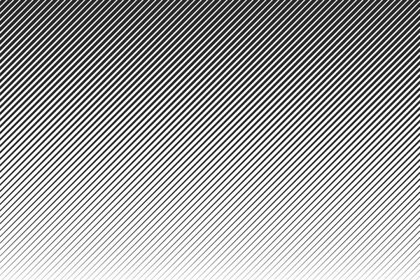 Abstracte Lineaire Patroon Vectorillustratie Achtergrond Met Zwarte Diagonale Lijnen — Stockvector