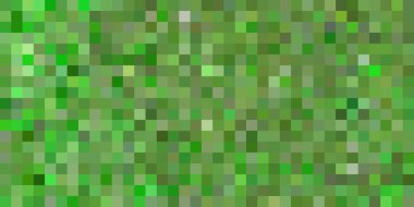 Piksel sanat arka plan. Vektör çizim. Soyut kare piksel deseni. Mozaik arka plan