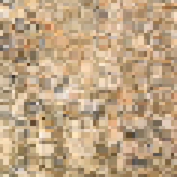 Fundo Arte Pixel Ilustração Vetorial Padrão Pixel Quadrado Abstrato Mosaico — Vetor de Stock