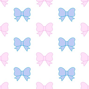 Yay ile sorunsuz arka plan. Vektör çizim. Renk desen yay ile