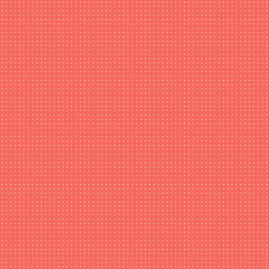 Pembe seamless modeli ile polka noktaları. Vektör çizim. Yaşam mercan - trendy renk 2019 yıl.