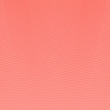 Geometrik doğrusal arka plan. Vektör çizim. Yaşam mercan - trendy renk 2019 yıl.