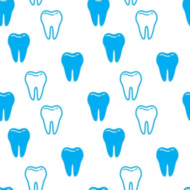 Sorunsuz arka dişli. Vektör çizim. Soyut diş deseni.