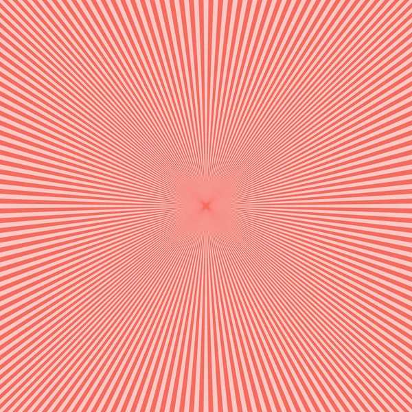 Abstraktní Růžové Pozadí Slunečních Paprsků Vektorové Ilustrace Živých Korálů Módní — Stockový vektor