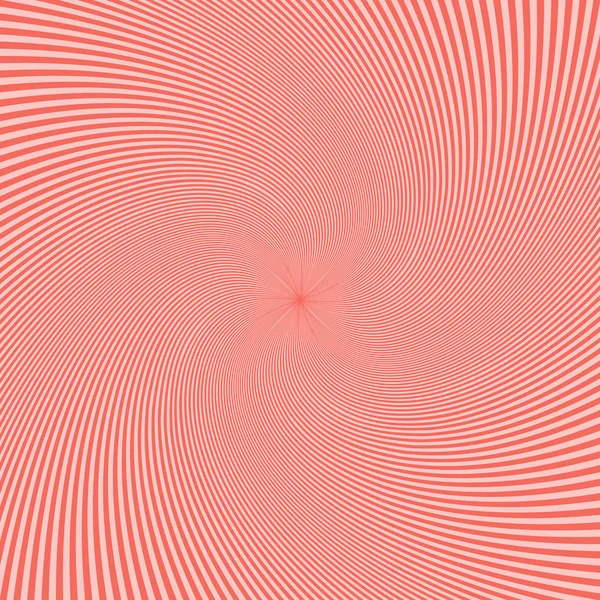 Абстрактний Рожевий Фон Сонячних Променів Векторні Ілюстрації Living Coral Модний — стоковий вектор