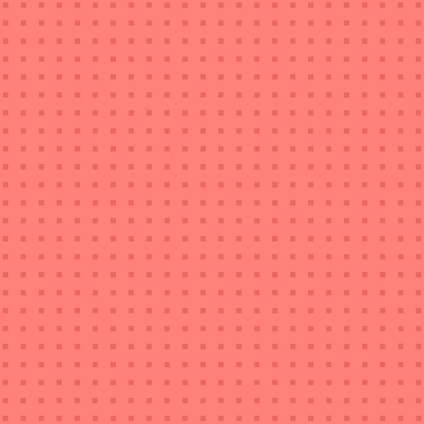 Růžový Vzor Puntíky Vektorové Ilustrace Živých Korálů Módní Barva Roku — Stockový vektor