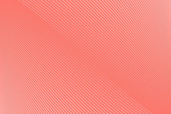 抽象线性几何背景 向量例证 活珊瑚 时尚的颜色2019年 — 图库矢量图片