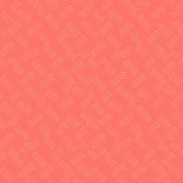 Banner Merah Muda Tak Berjahit Vektor Ilustrasi Living Coral Warna - Stok Vektor
