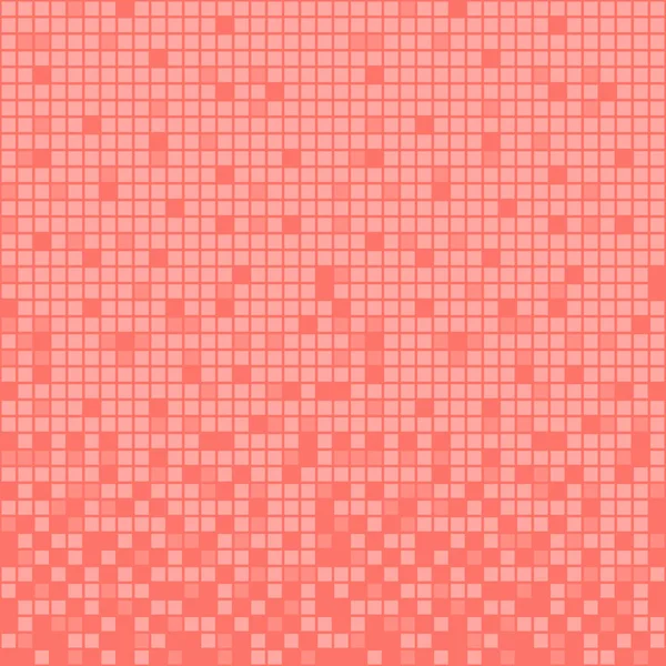 Abstracte Geometrische Roze Banner Vectorillustratie Levend Koraal Trendy Kleur 2019 — Stockvector