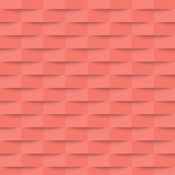 Banner Rosa Geométrico Abstrato Ilustração Vetorial Coral Vivo Cor Moda —  Vetores de Stock