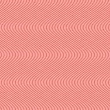 Geometrik doğrusal arka plan. Vektör çizim. Yaşam mercan - trendy renk 2019 yıl.