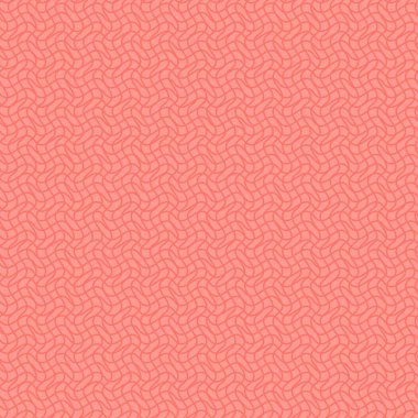 Soyut geometrik pembe afiş. Vektör çizim. Yaşam mercan - trendy renk 2019 yıl.