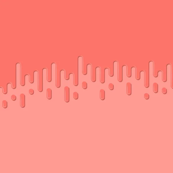 Abstraktní Geometrické Růžový Nápis Vektorové Ilustrace Živých Korálů Módní Barva — Stockový vektor