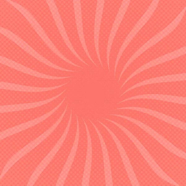 Banner Merah Muda Abstrak Vektor Ilustrasi Pink Coral Warna Trendi - Stok Vektor
