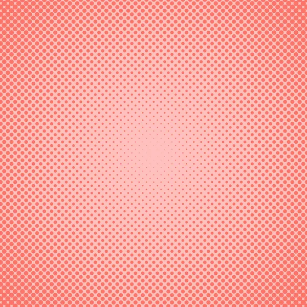 抽象半色调渐变点背景 向量例证 粉红珊瑚 时尚的颜色 — 图库矢量图片