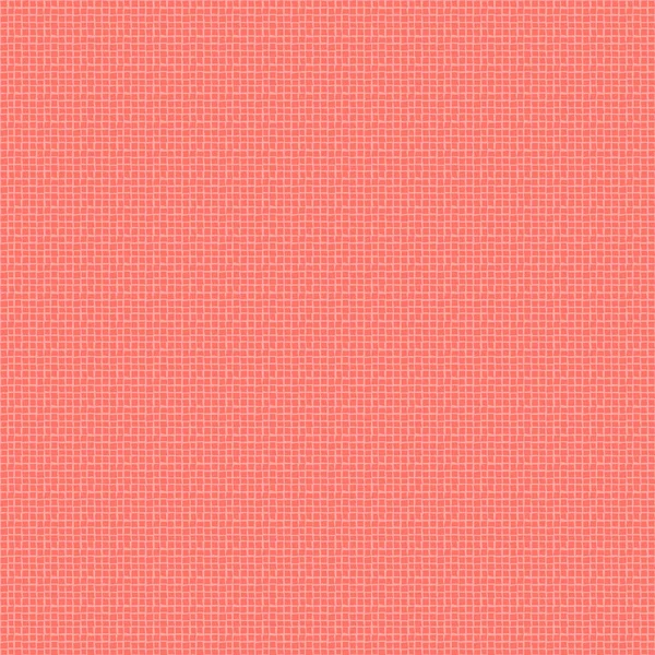Banner Geométrico Rosa Sin Costuras Ilustración Vectorial Living Coral Color — Vector de stock