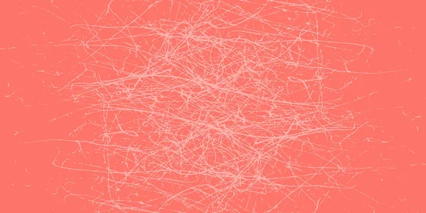 Bandiera Rosa Astratta Illustrazione Vettoriale Living Coral Colore Alla Moda — Vettoriale Stock
