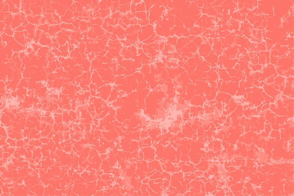 Banner Rosa Texturizado Abstracto Ilustración Vectorial Living Coral Color Moda — Vector de stock
